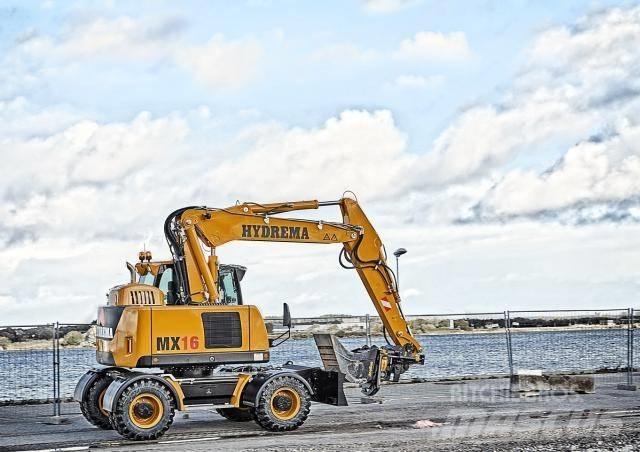 Hydrema MX16 Lastik tekerli ekskavatörler