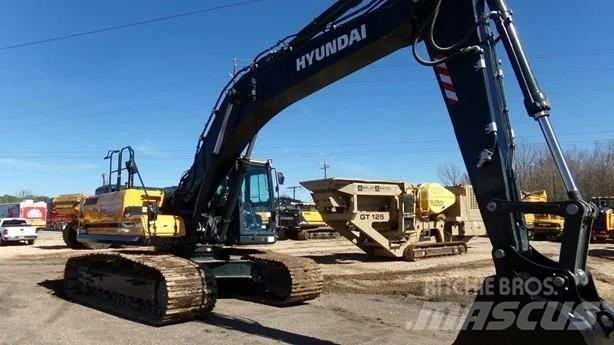 Hyundai 350 Paletli ekskavatörler