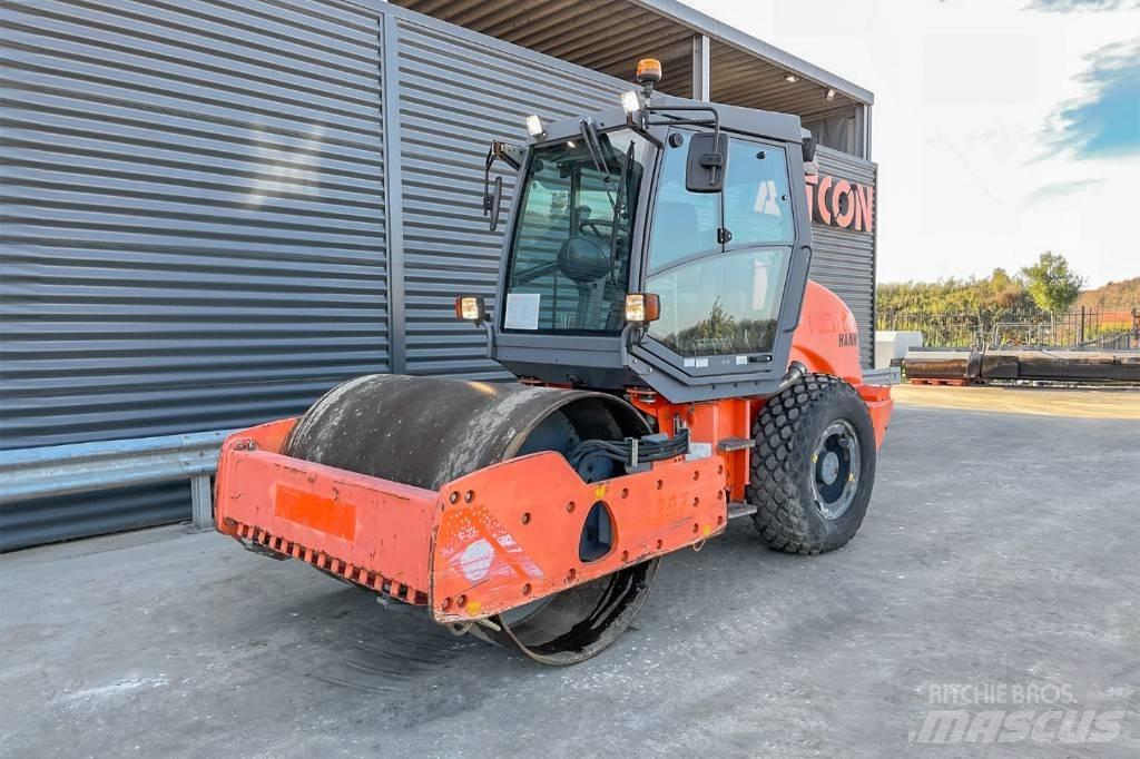 Hamm 3307 HT Tek tamburlu silindirler