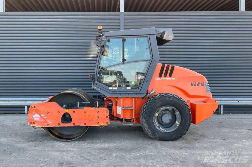 Hamm 3307 HT Tek tamburlu silindirler