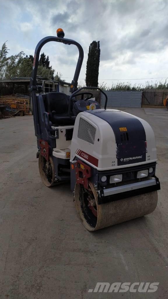 Dynapac CC 800 Plus Çift tamburlu silindirler