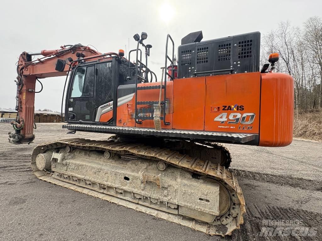 Hitachi ZX490LCH-7 Paletli ekskavatörler