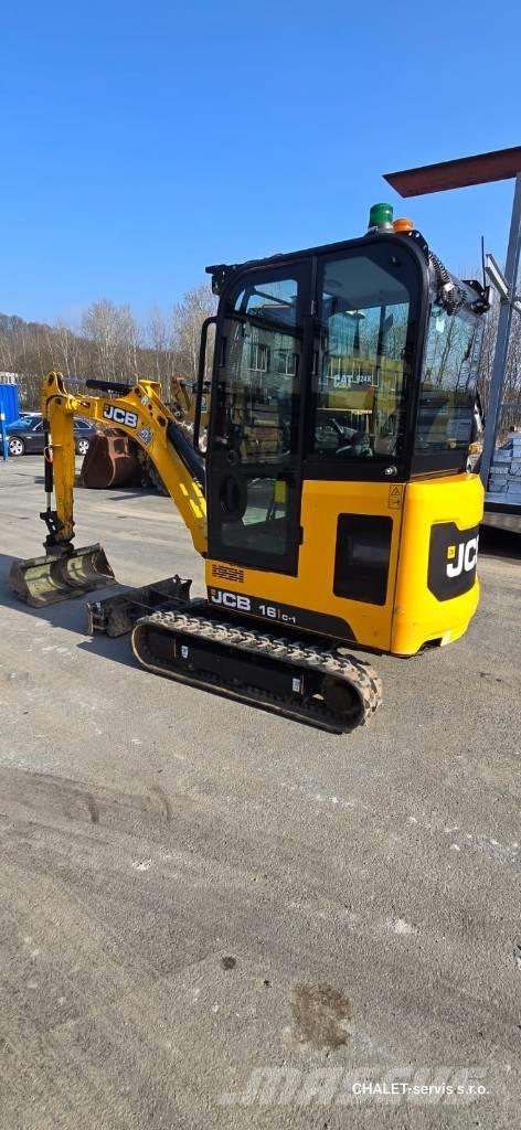 JCB 16 C-1 Mini ekskavatörler, 7 tona dek