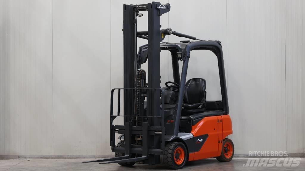 Linde E 16 P Elektrikli forkliftler