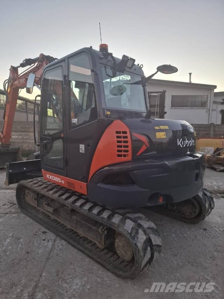 Kubota KX 085-5 Mini ekskavatörler, 7 tona dek
