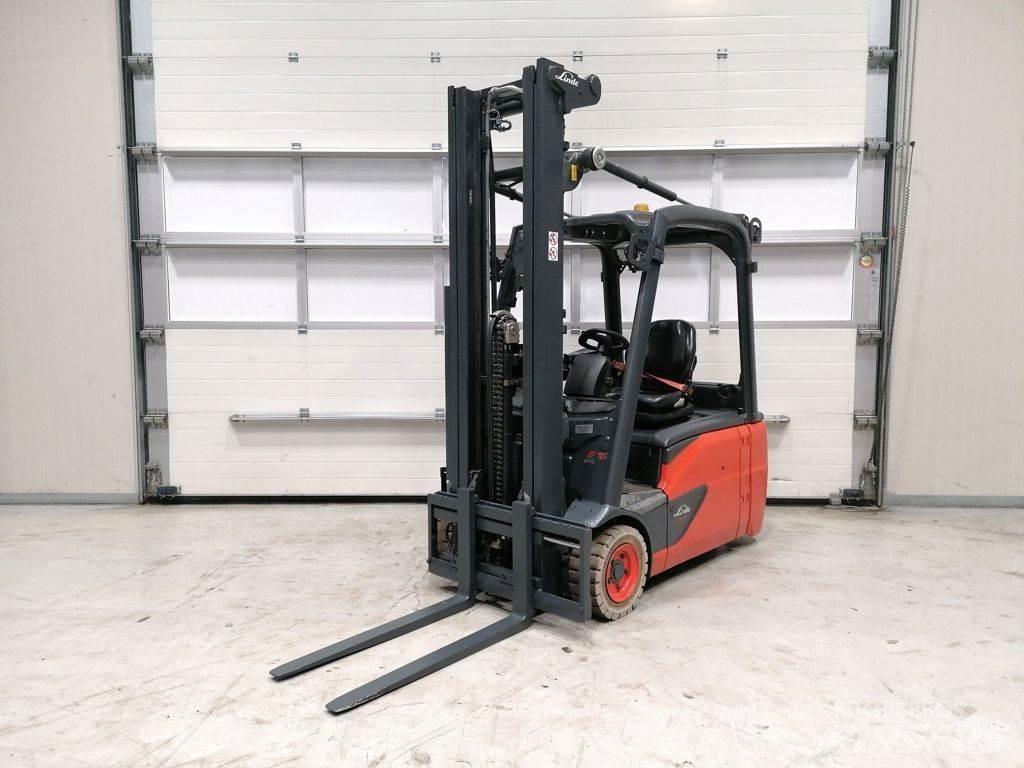 Linde E16L-02 Elektrikli forkliftler