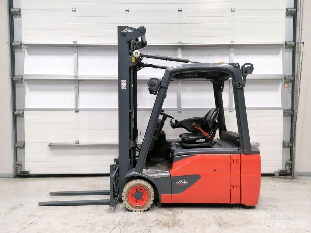 Linde E16L-02 Elektrikli forkliftler