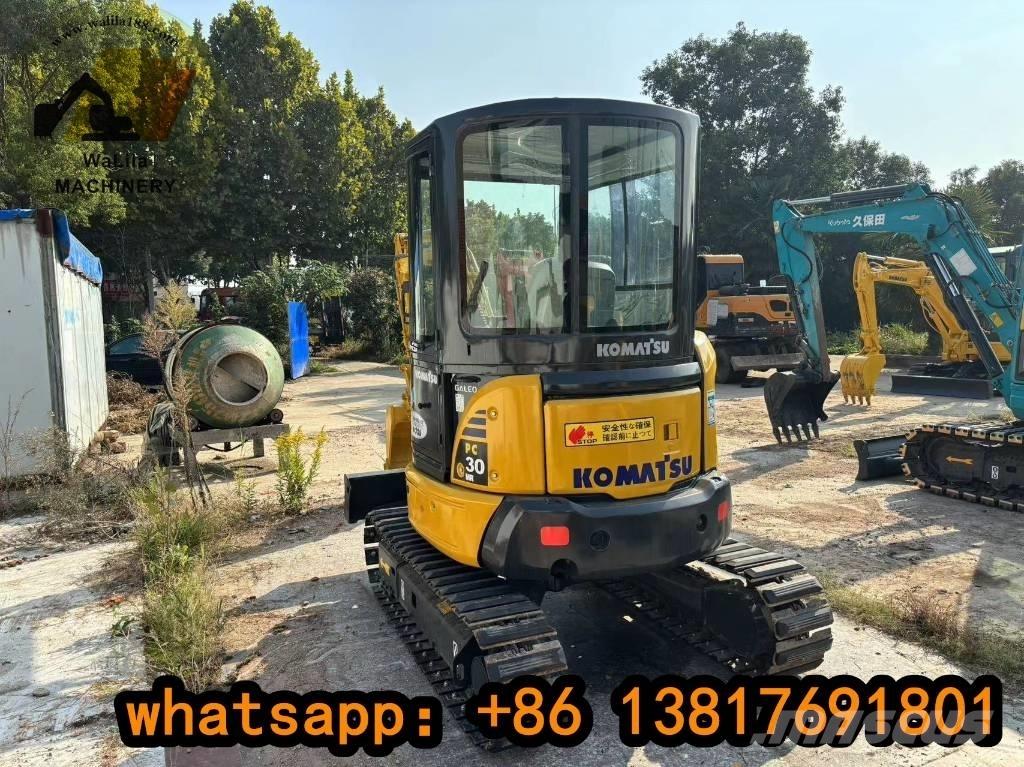 Komatsu PC 30 Mini ekskavatörler, 7 tona dek