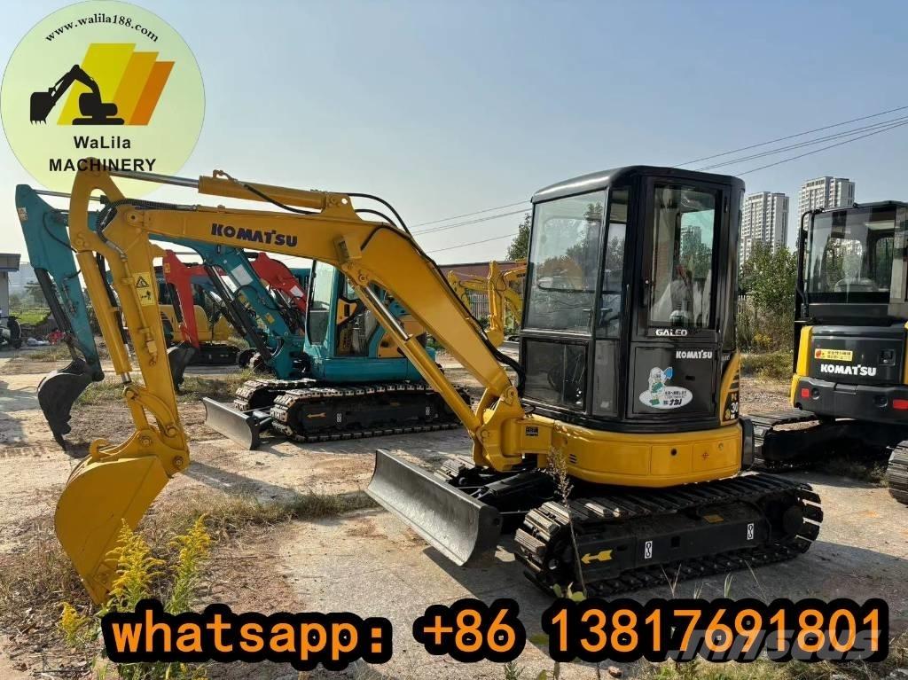 Komatsu PC 30 Mini ekskavatörler, 7 tona dek