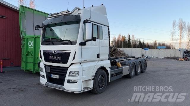 MAN TGX 35.580 Vinçli kamyonlar