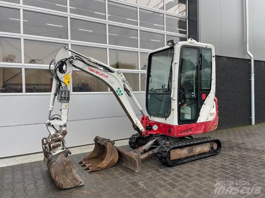 Takeuchi TB216 Mini ekskavatörler, 7 tona dek