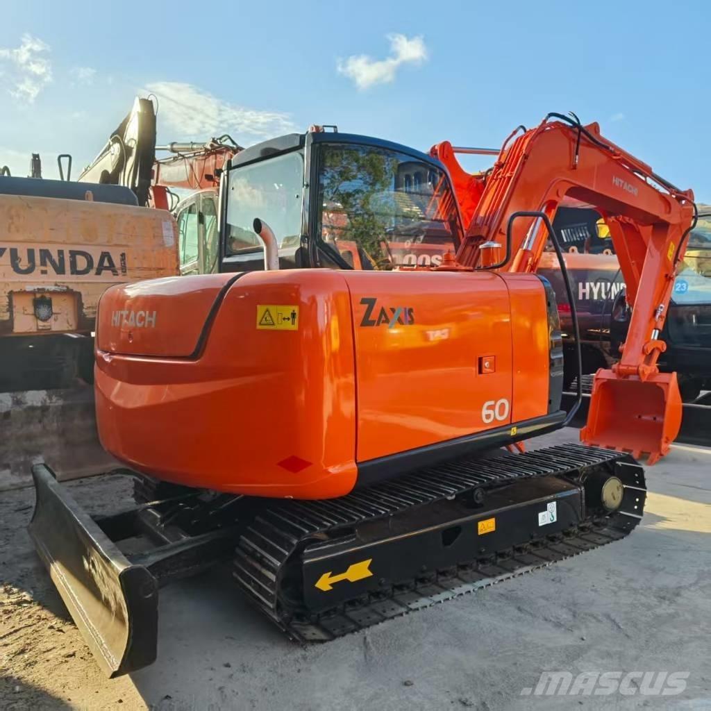 Hitachi ZX 60 Mini ekskavatörler, 7 tona dek