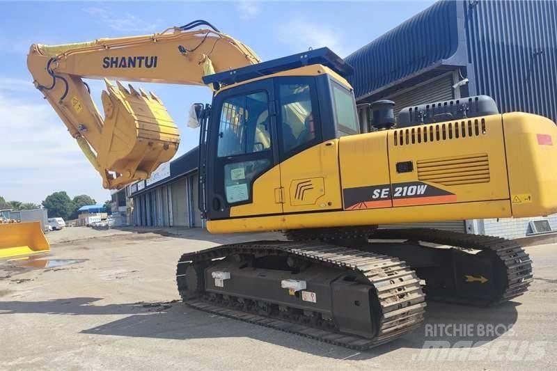 Shantui SE210w Mini ekskavatörler, 7 tona dek