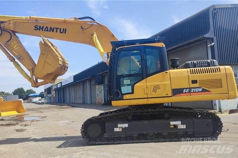 Shantui SE210w Mini ekskavatörler, 7 tona dek