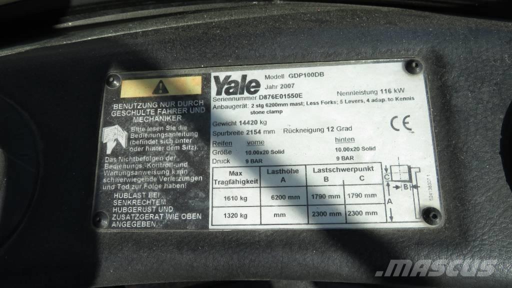 Yale GDP 100 DB Dizel forkliftler