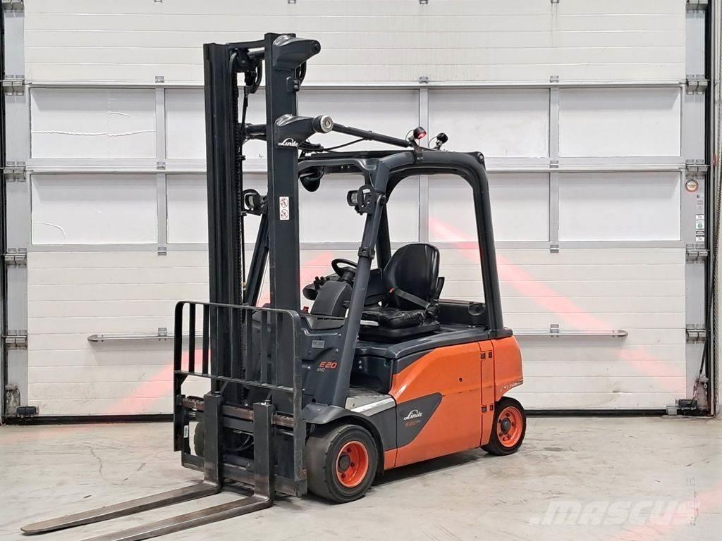 Linde E20PL-02 Elektrikli forkliftler