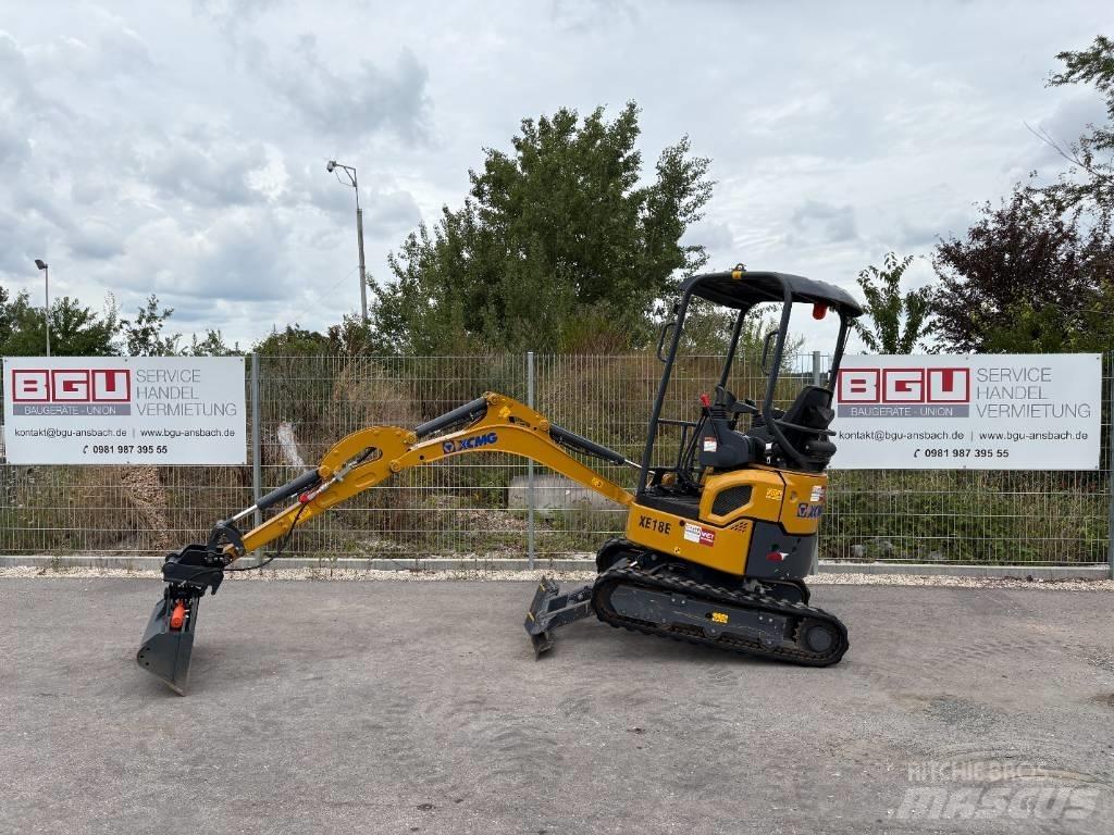 XCMG XE 18 E Mini ekskavatörler, 7 tona dek