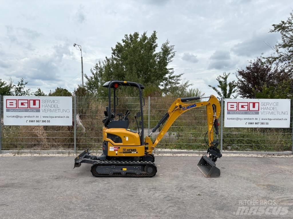 XCMG XE 18 E Mini ekskavatörler, 7 tona dek