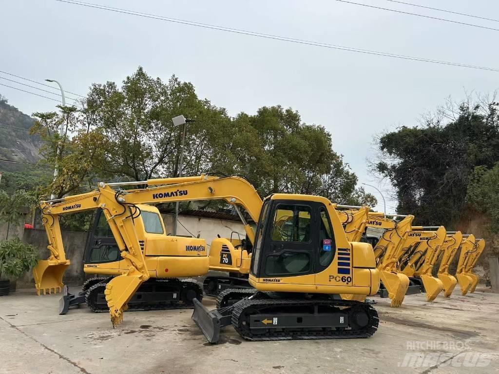 Komatsu PC 60-7 Mini ekskavatörler, 7 tona dek