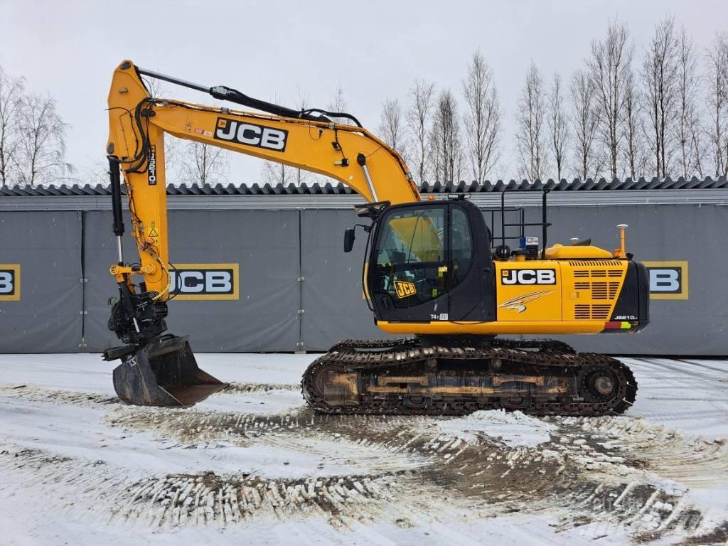 JCB JS210LC T4F Paletli ekskavatörler
