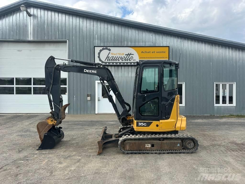 John Deere 35 G Paletli ekskavatörler