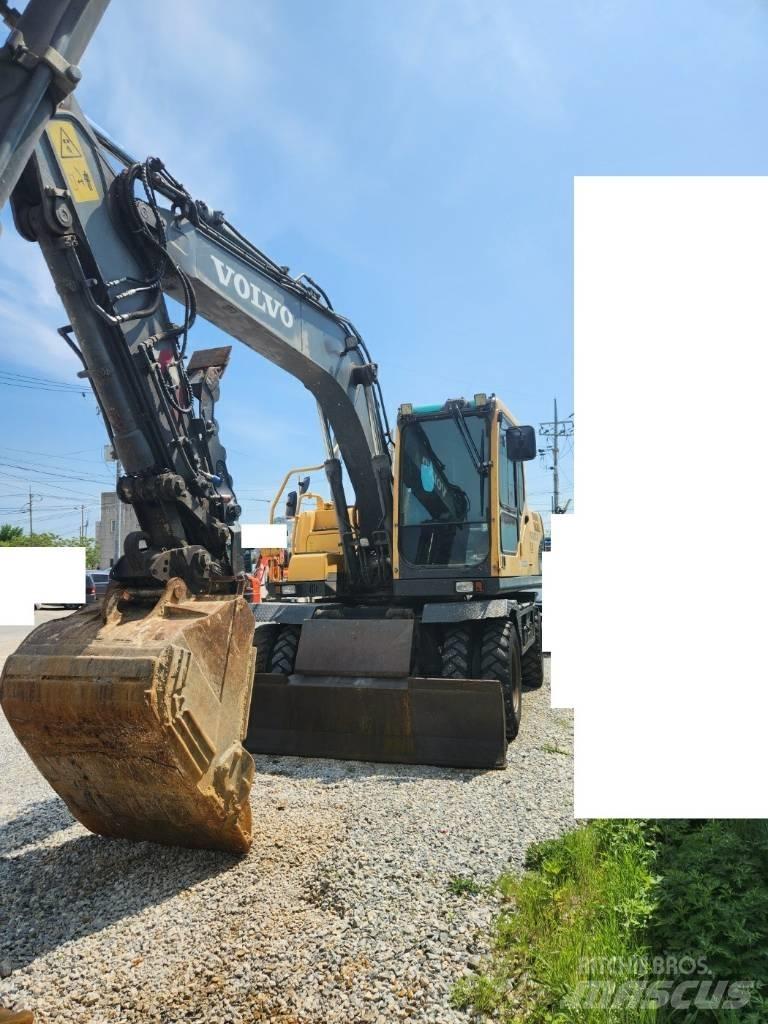 Volvo EW145BP Lastik tekerli ekskavatörler