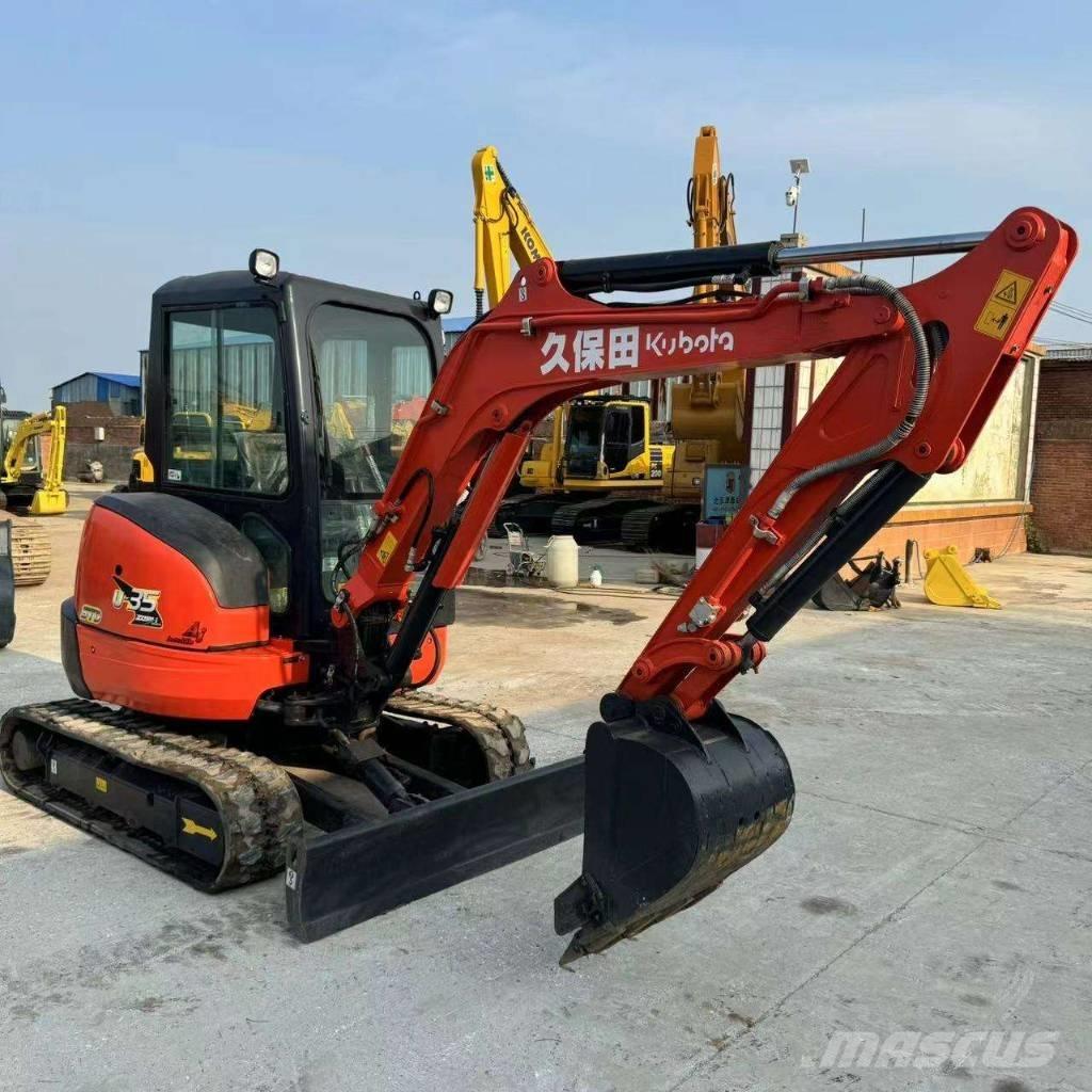 Kubota U 35 Mini ekskavatörler, 7 tona dek