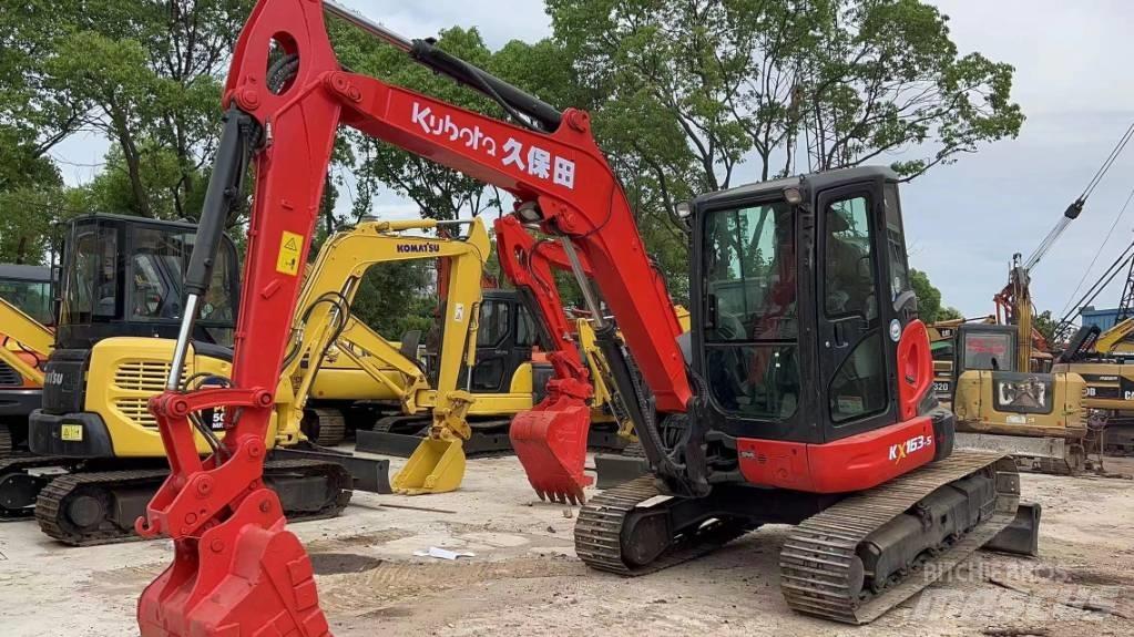 Kubota KX163 Mini ekskavatörler, 7 tona dek