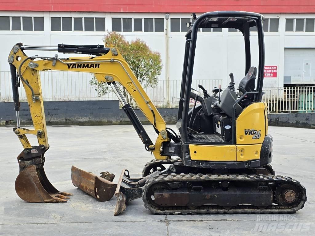 Yanmar VIO 26-6 Mini ekskavatörler, 7 tona dek