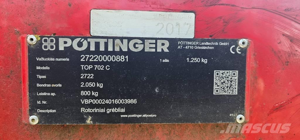 Pöttinger TOP 702C Kombine tirmiklar