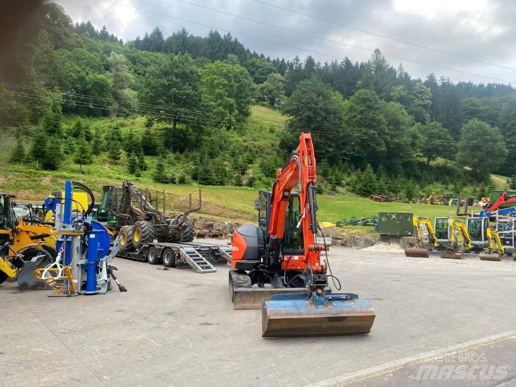 Kubota KX 060-5 Mini ekskavatörler, 7 tona dek