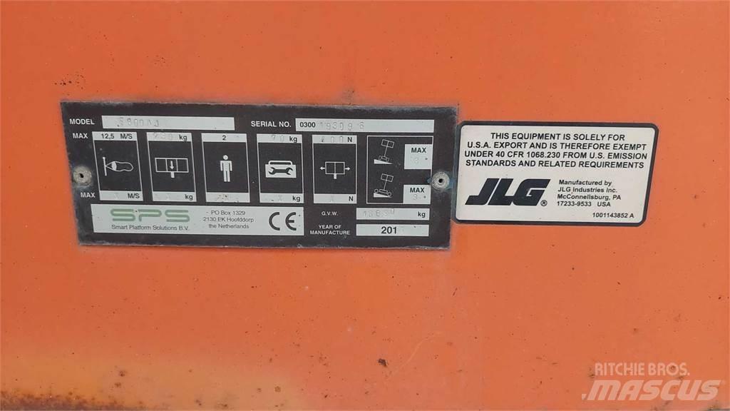 JLG E800AJ Körüklü personel platformları