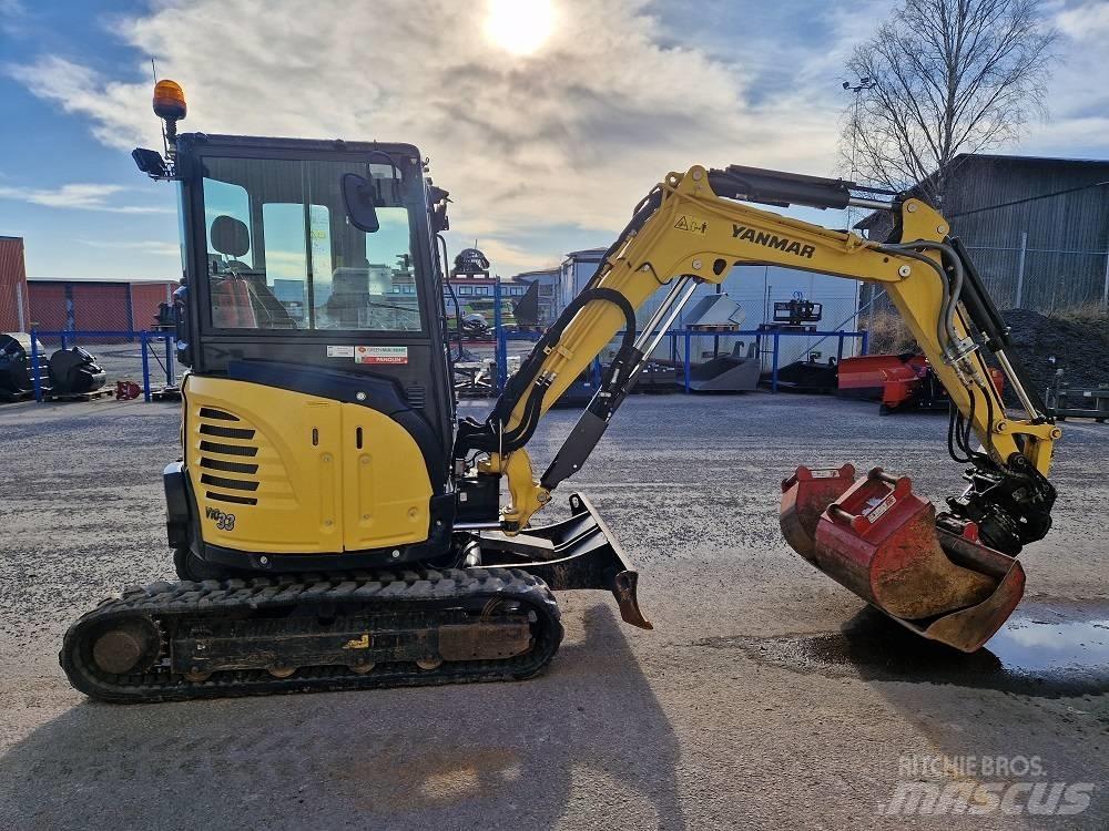 Yanmar Vio 33 Mini ekskavatörler, 7 tona dek