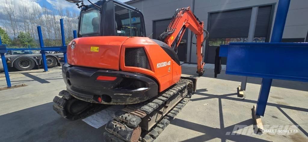 Kubota KX 080-4 CX Midi ekskavatörler 7 - 12 t