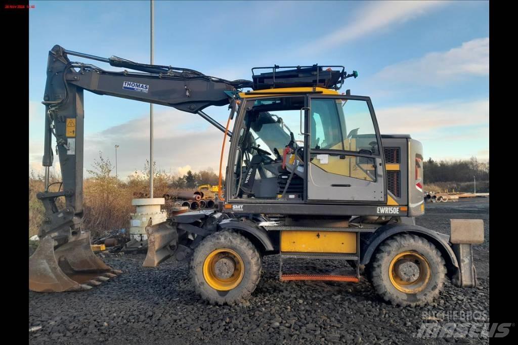 Volvo EWR 150 E Lastik tekerli ekskavatörler