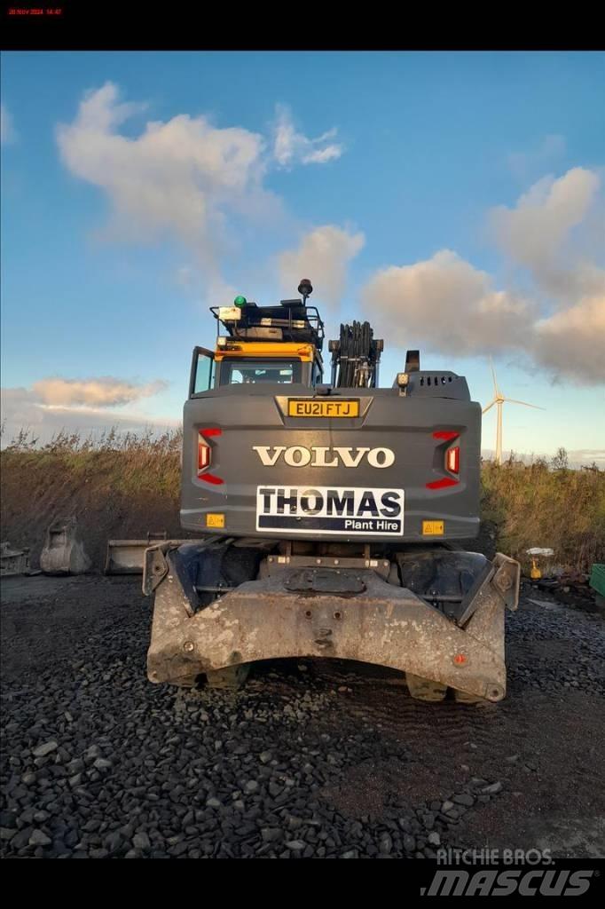 Volvo EWR 150 E Lastik tekerli ekskavatörler