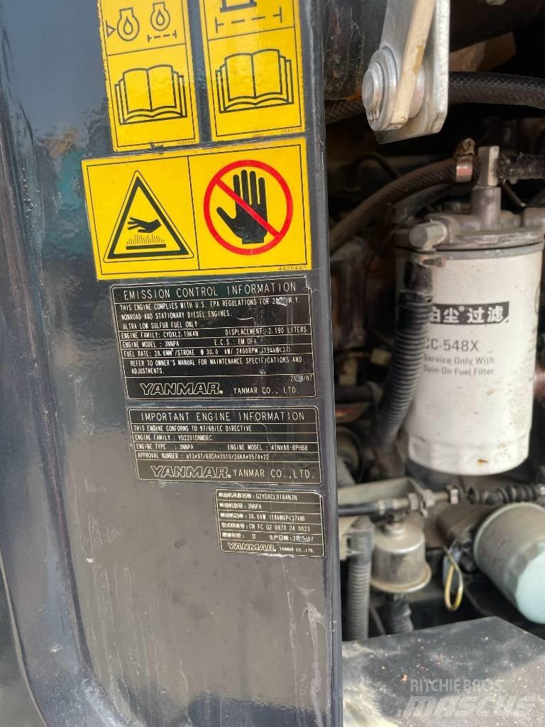 Hitachi ZX 55 Mini ekskavatörler, 7 tona dek