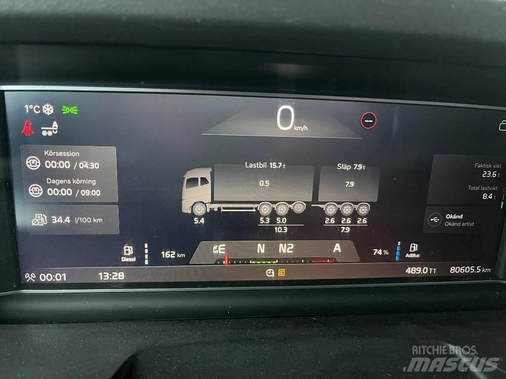 Volvo FH16 550 8x4 Damperli kamyonlar