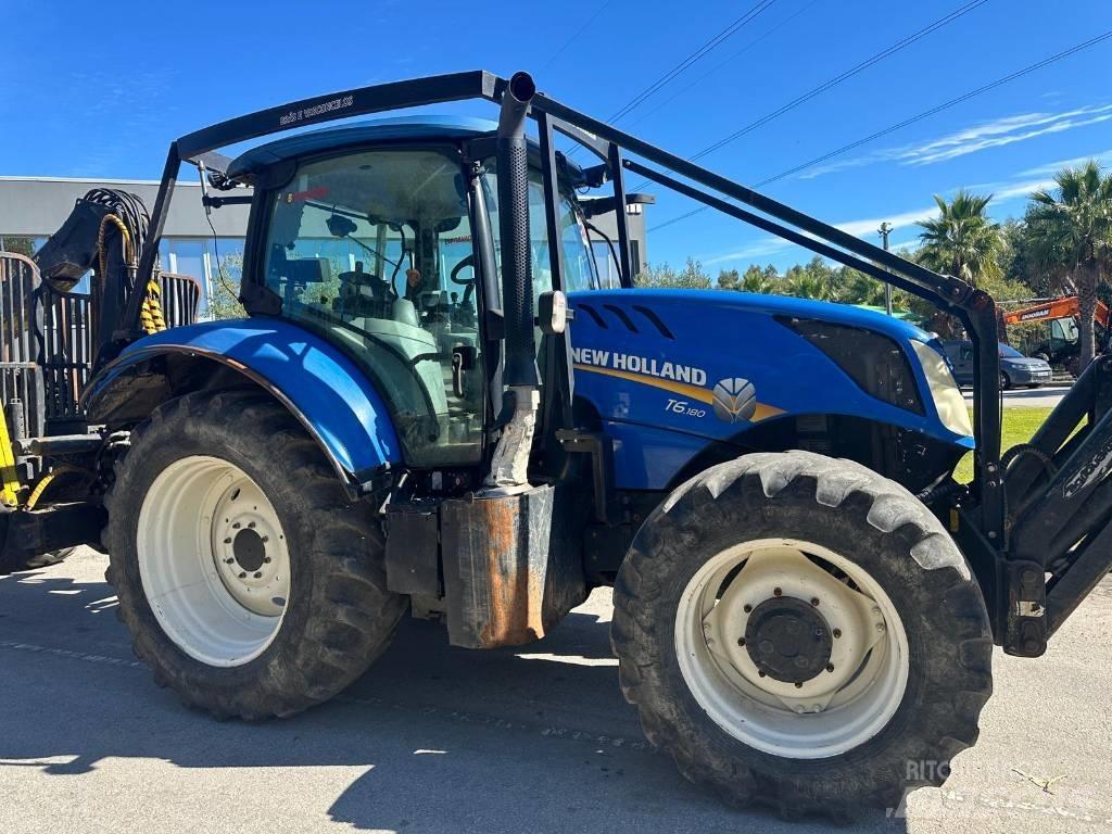 New Holland T 6.180 Tomruk yükleyici traktörler