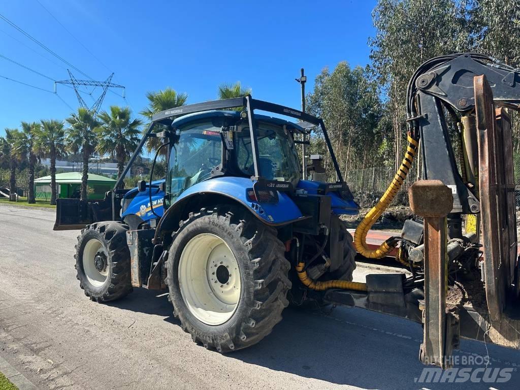 New Holland T 6.180 Tomruk yükleyici traktörler