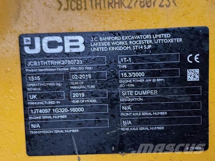 JCB 1 THT Belden kirma kamyonlar
