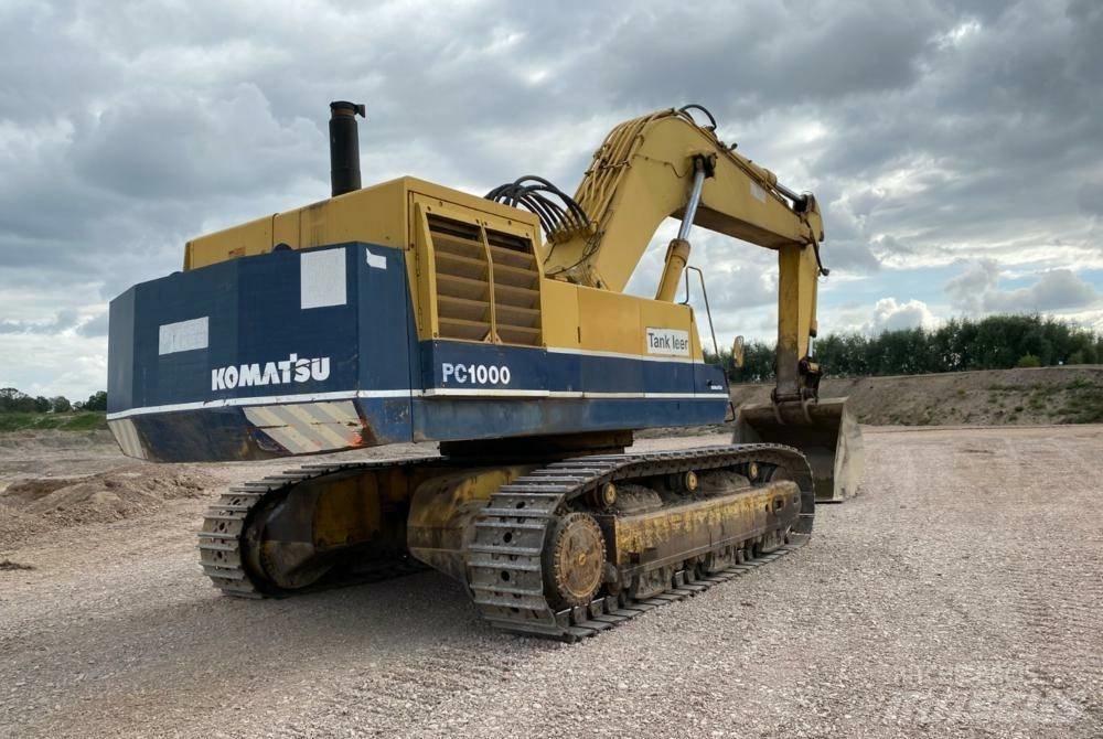 Komatsu PC 1000-1 Paletli ekskavatörler