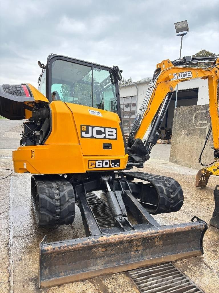JCB 60C-2 Mini ekskavatörler, 7 tona dek