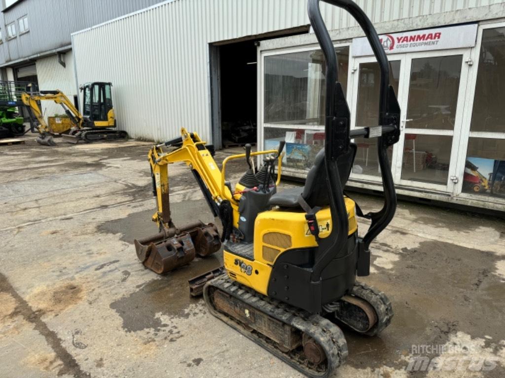 Yanmar SV08 (1C088) Mini ekskavatörler, 7 tona dek
