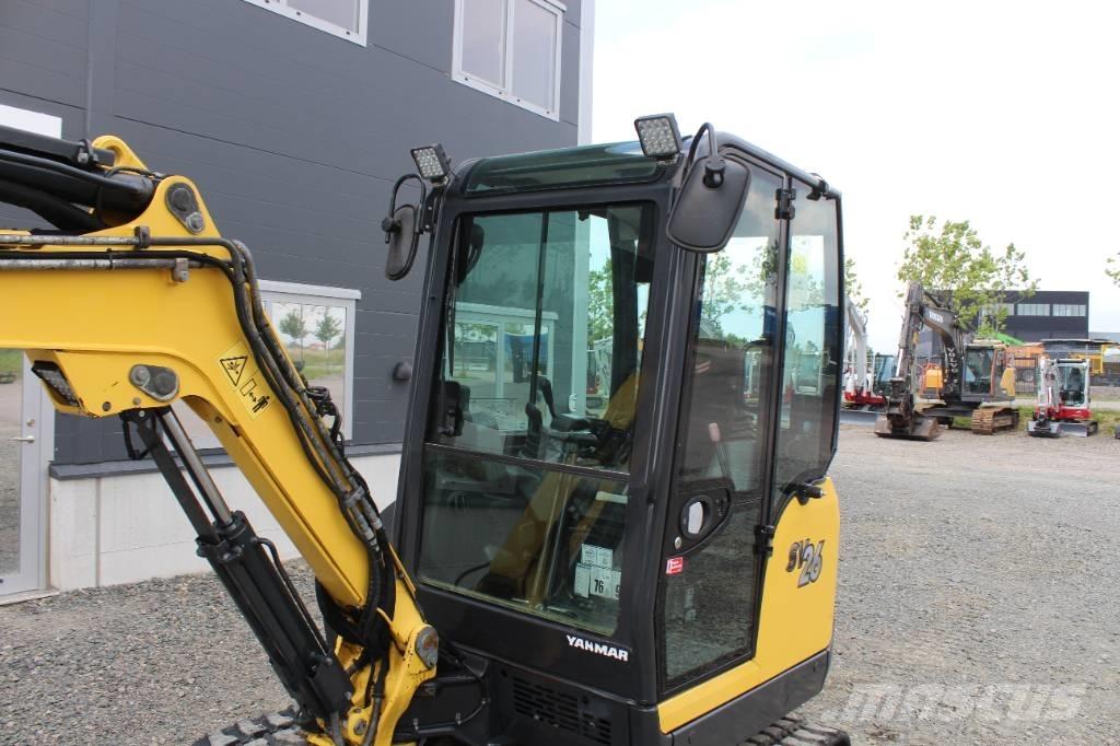 Yanmar SV 26 Mini ekskavatörler, 7 tona dek
