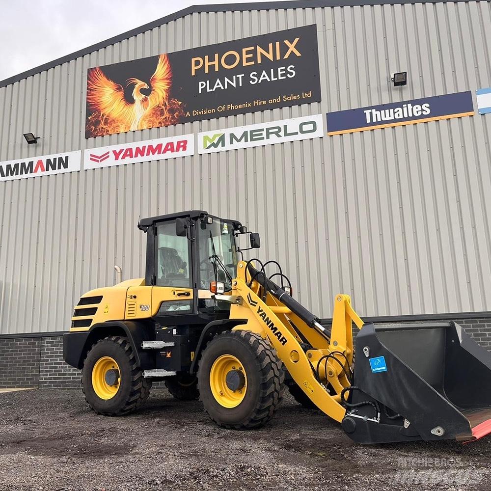 Yanmar V 120 Lastik tekerli ekskavatörler