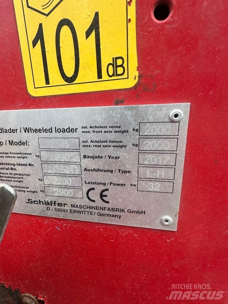 SCHAEFER 2345 Çok amaçlı yükleyiciler