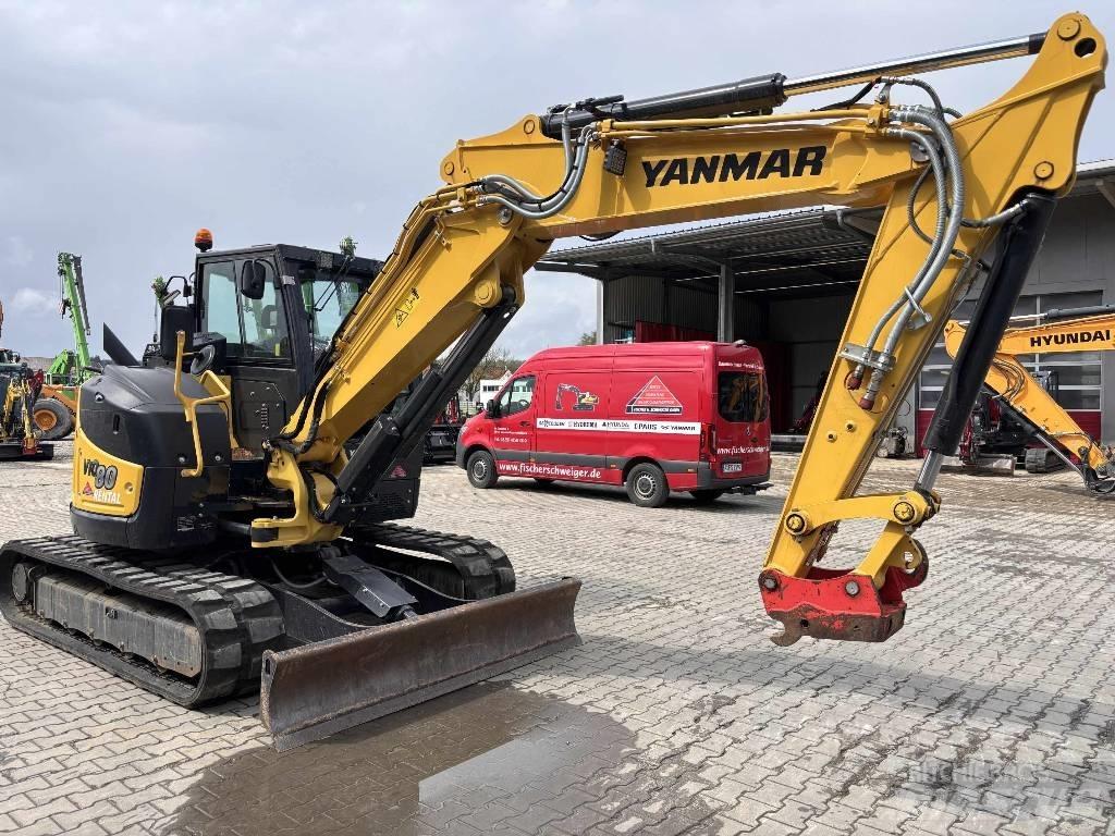 Yanmar VIO 80-2PB Midi ekskavatörler 7 - 12 t
