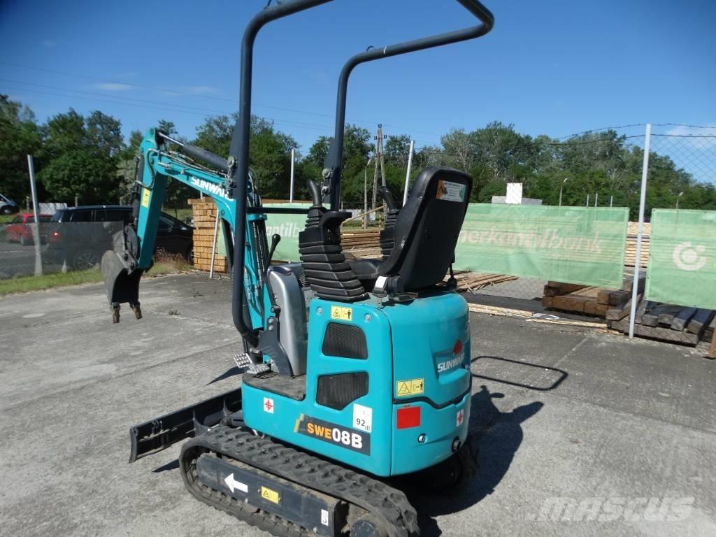 Sunward SWE 08 B Mini ekskavatörler, 7 tona dek