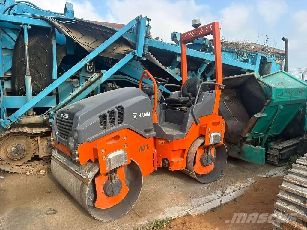 Hamm HD12VV Çift tamburlu silindirler